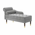 Sofa – 149.5 × 54 × 76 cm, mit Armlehnen, aus Samt, für Wohnzimmer, Schlafzimmer und Büro