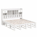 Massivholzbett – aus Massivholz, 140 × 200 cm, aus Kiefernholz, für Schlafzimmer