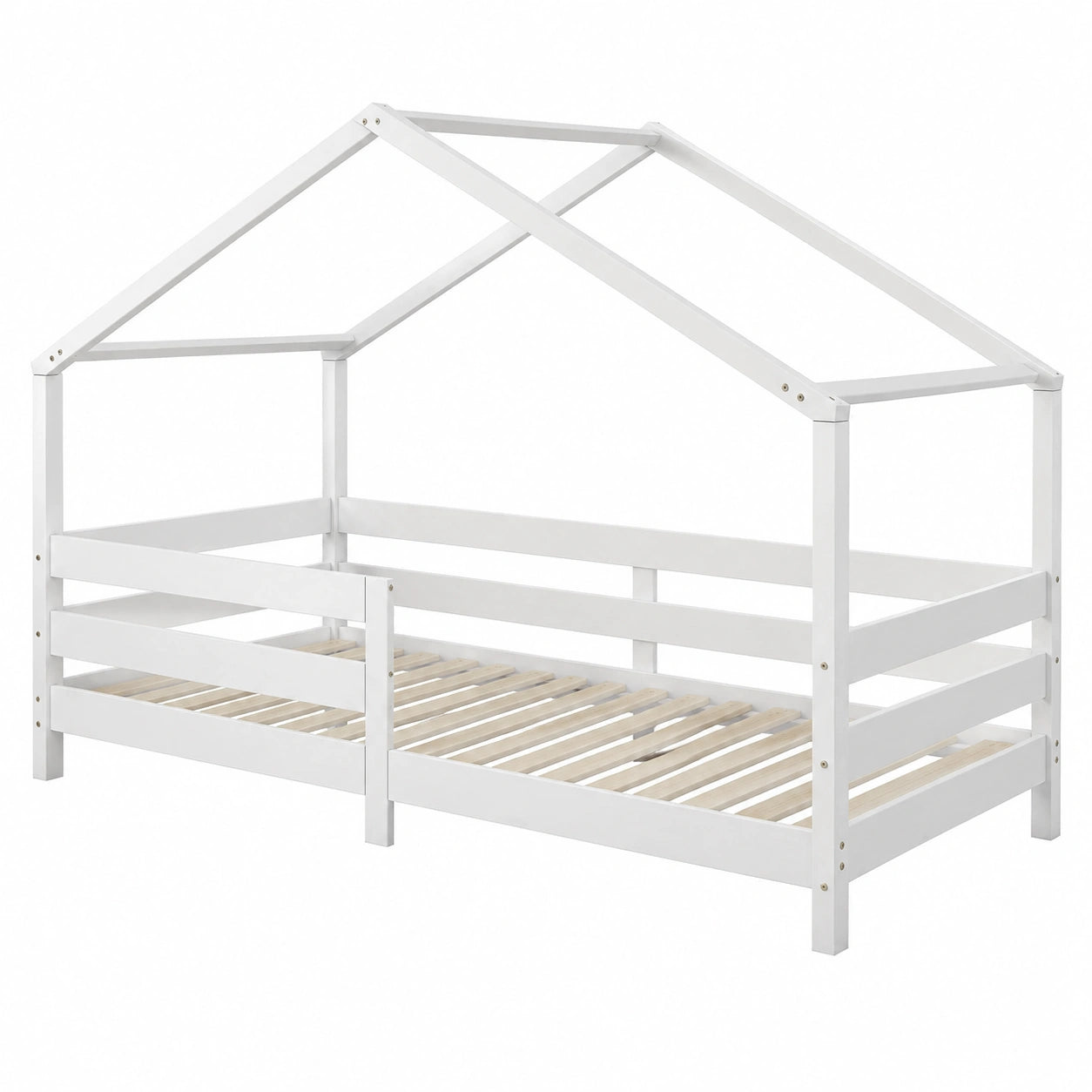 Hausbett – 90 × 200 cm, aus Kiefernholz