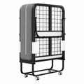 Bett – 90 × 200 cm, klappbar, mit Rollen